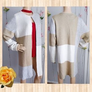 CHRISTOPHER & BANKS CARDIGAN KNITED SWEATER